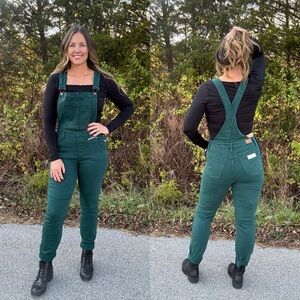 Judy Blue Teal Denim Overalls